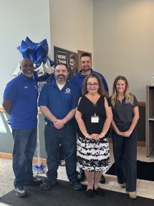 Revere Plastics representatives with Michigan Works! staff at hiring event